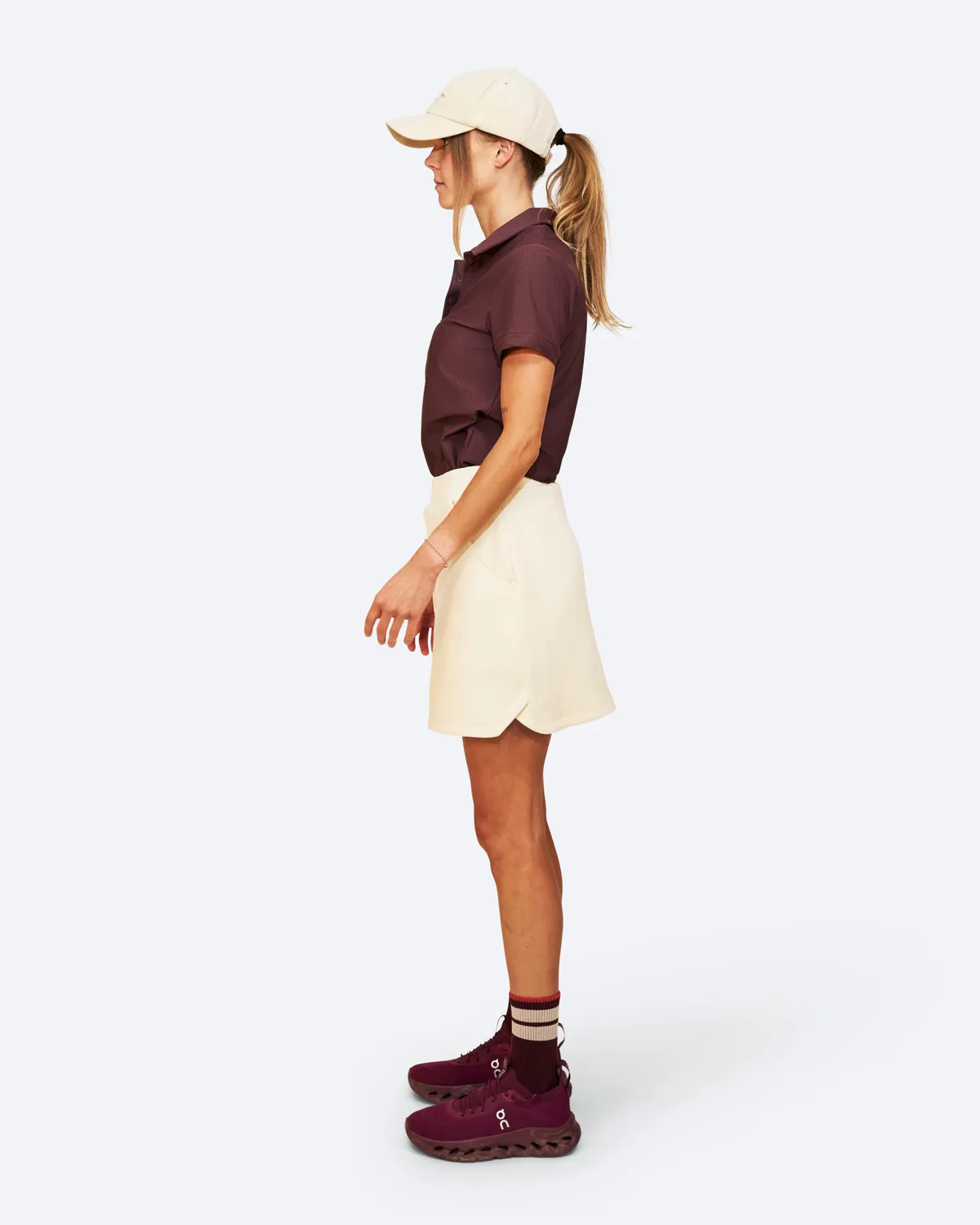 The Mountain Studio L-18 W Comfort skjørt almond milk stretch
