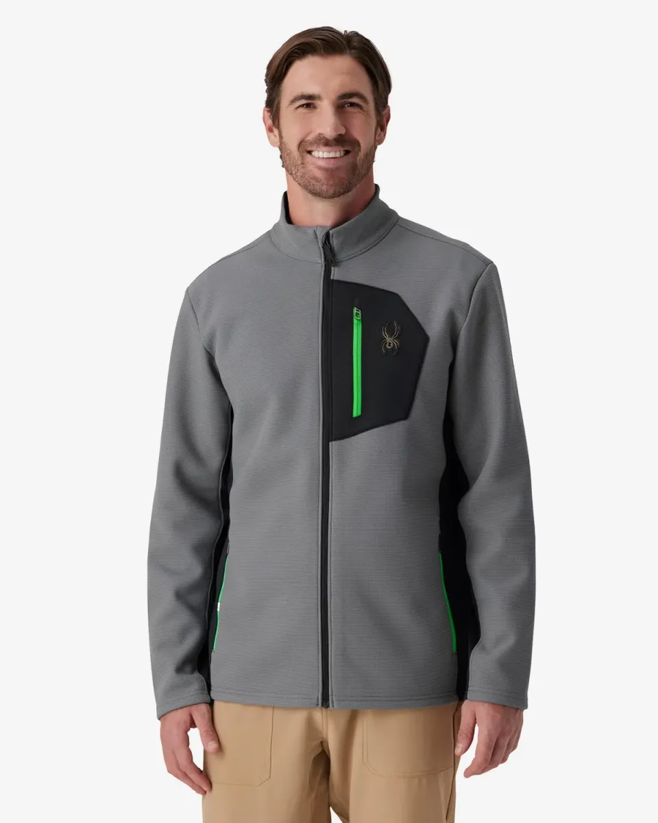 Spyder Bandit fleecejakke herre storm DWR
