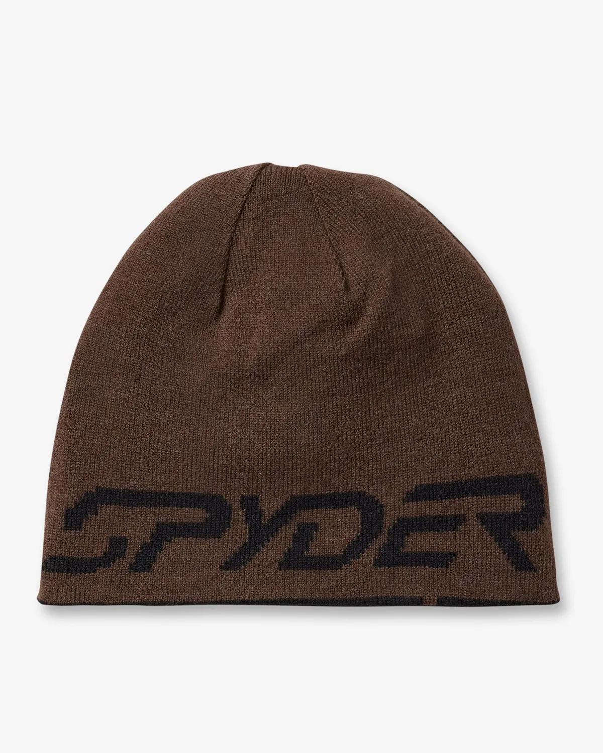Spyder Innsbruck vendbar lue mocha resirkulert