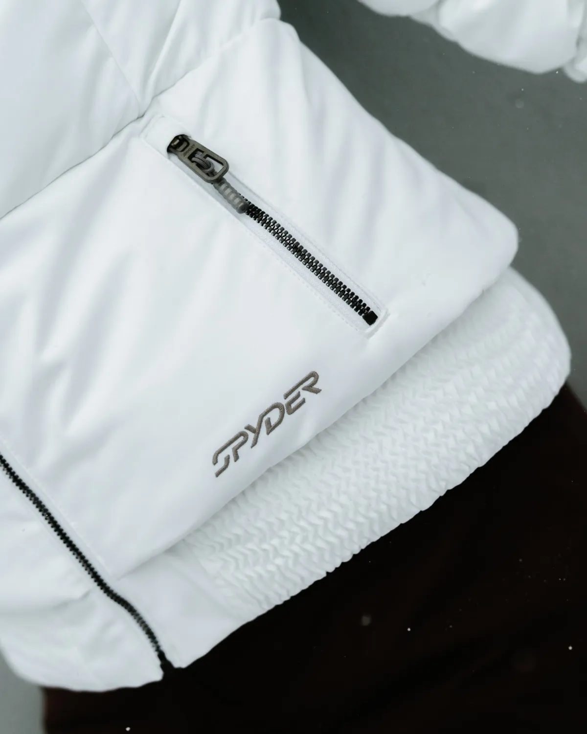 Spyder Haven dunjakke dame hvit syntetisk 20k