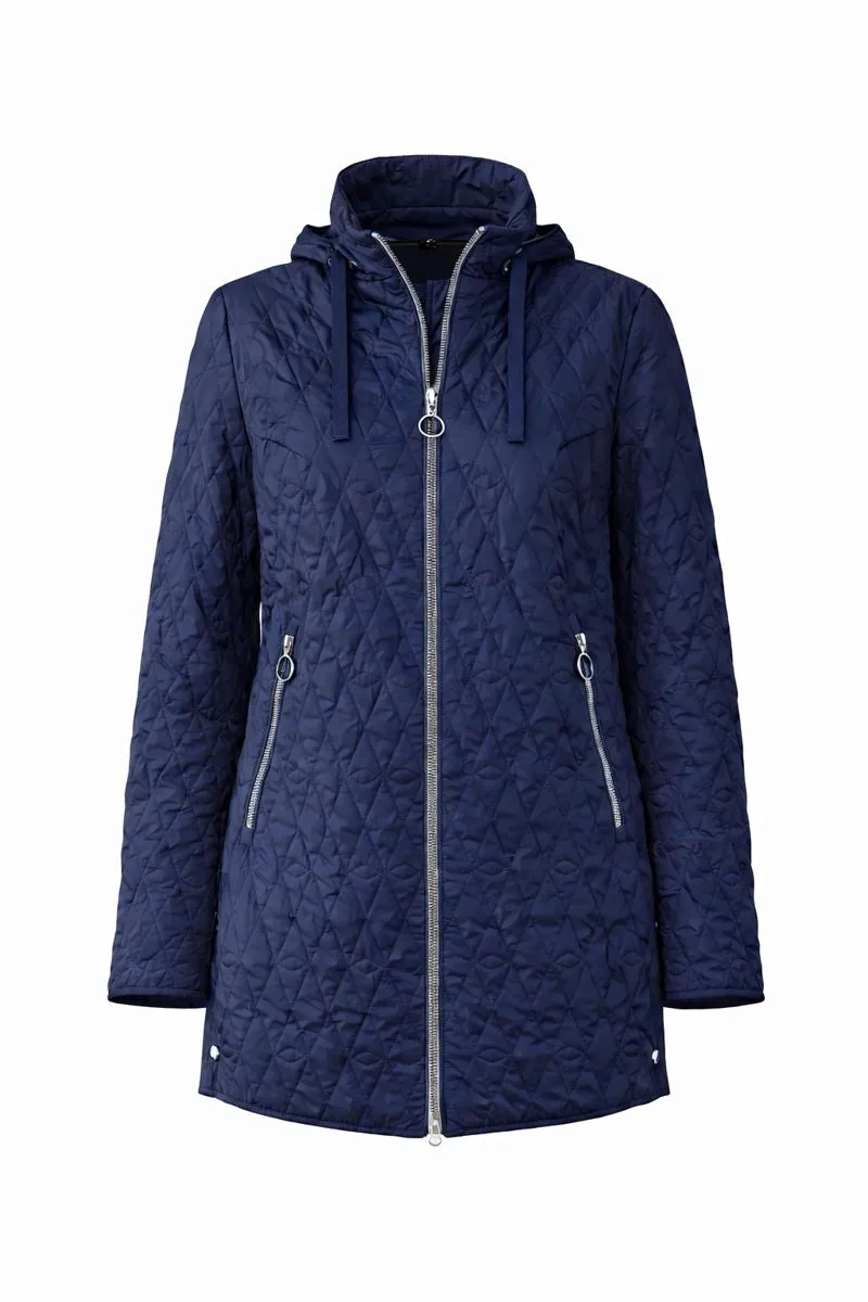 Danwear Windfield Karina vårjakke Navy lett vattert