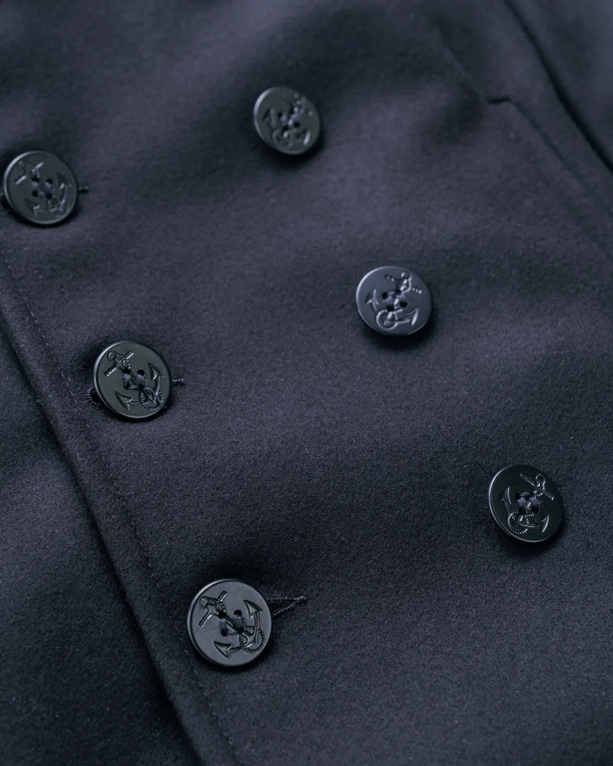Schott NYC 707 peacoat marine ullblanding