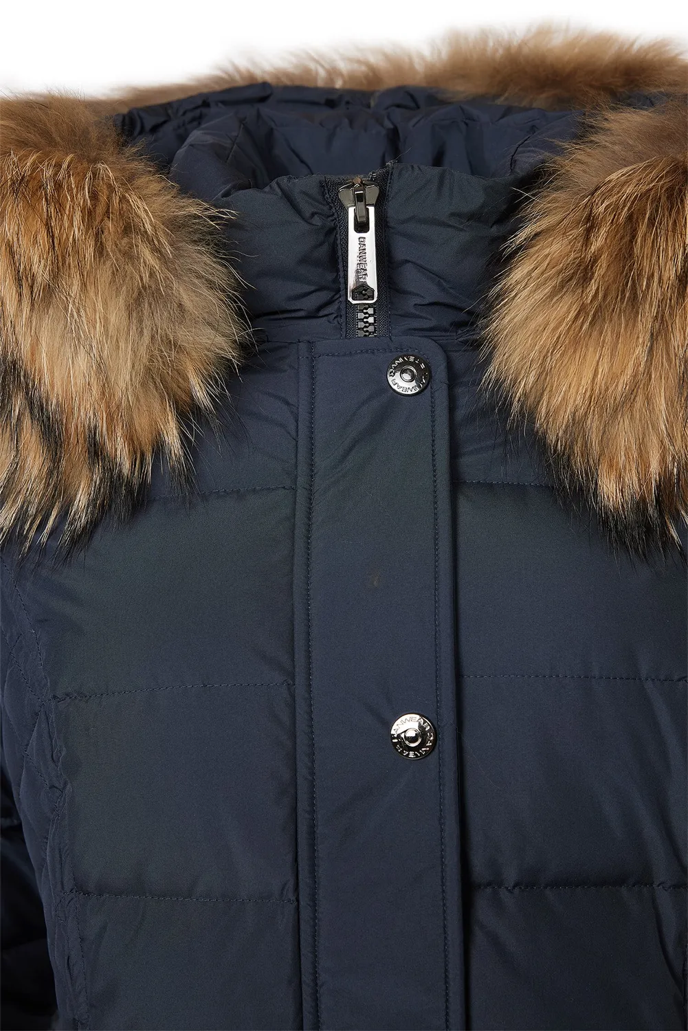 Danwear Windfield Alett R vinterjakke navy dun