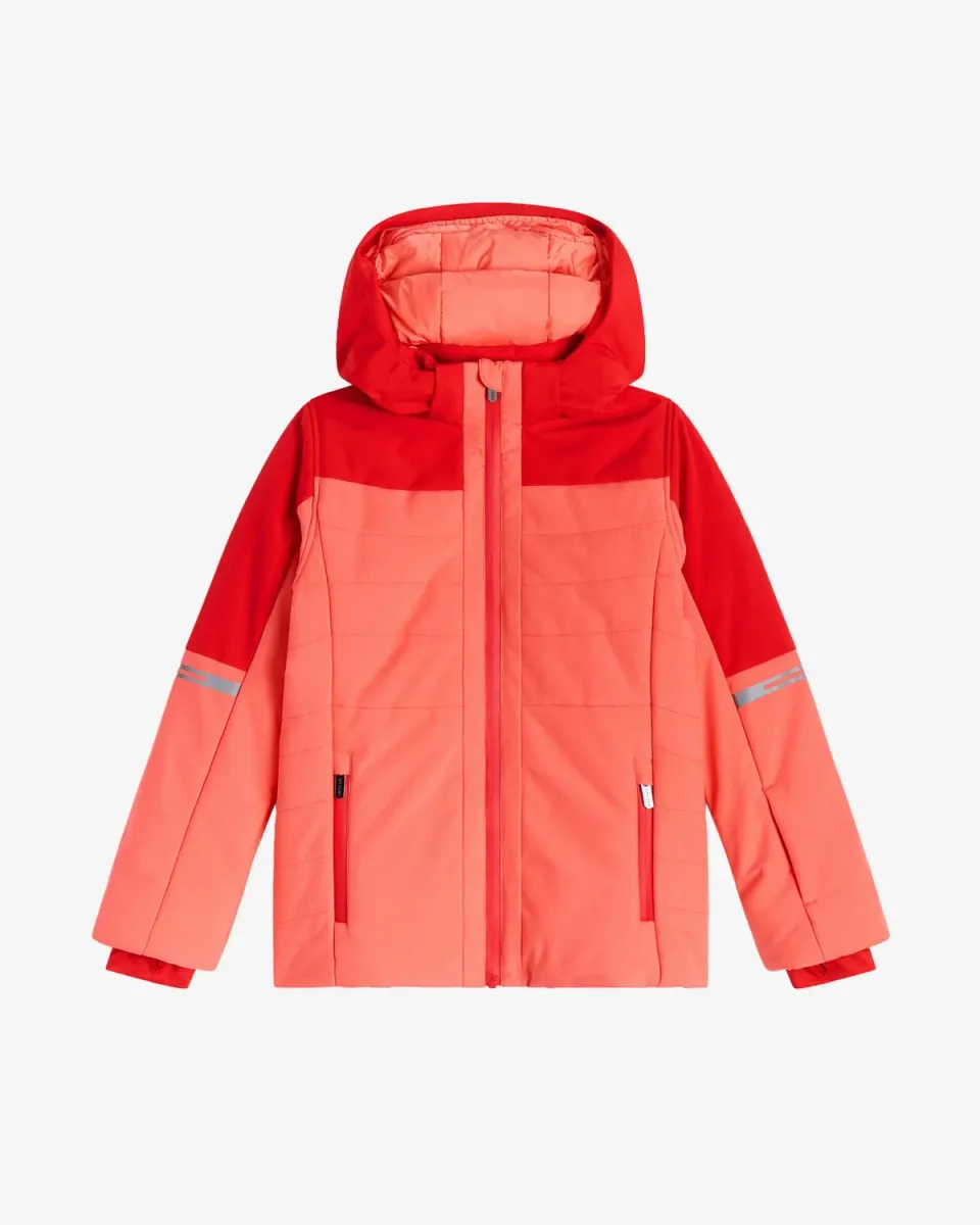 Spyder Nova skijakke jente coral vanntett 10K