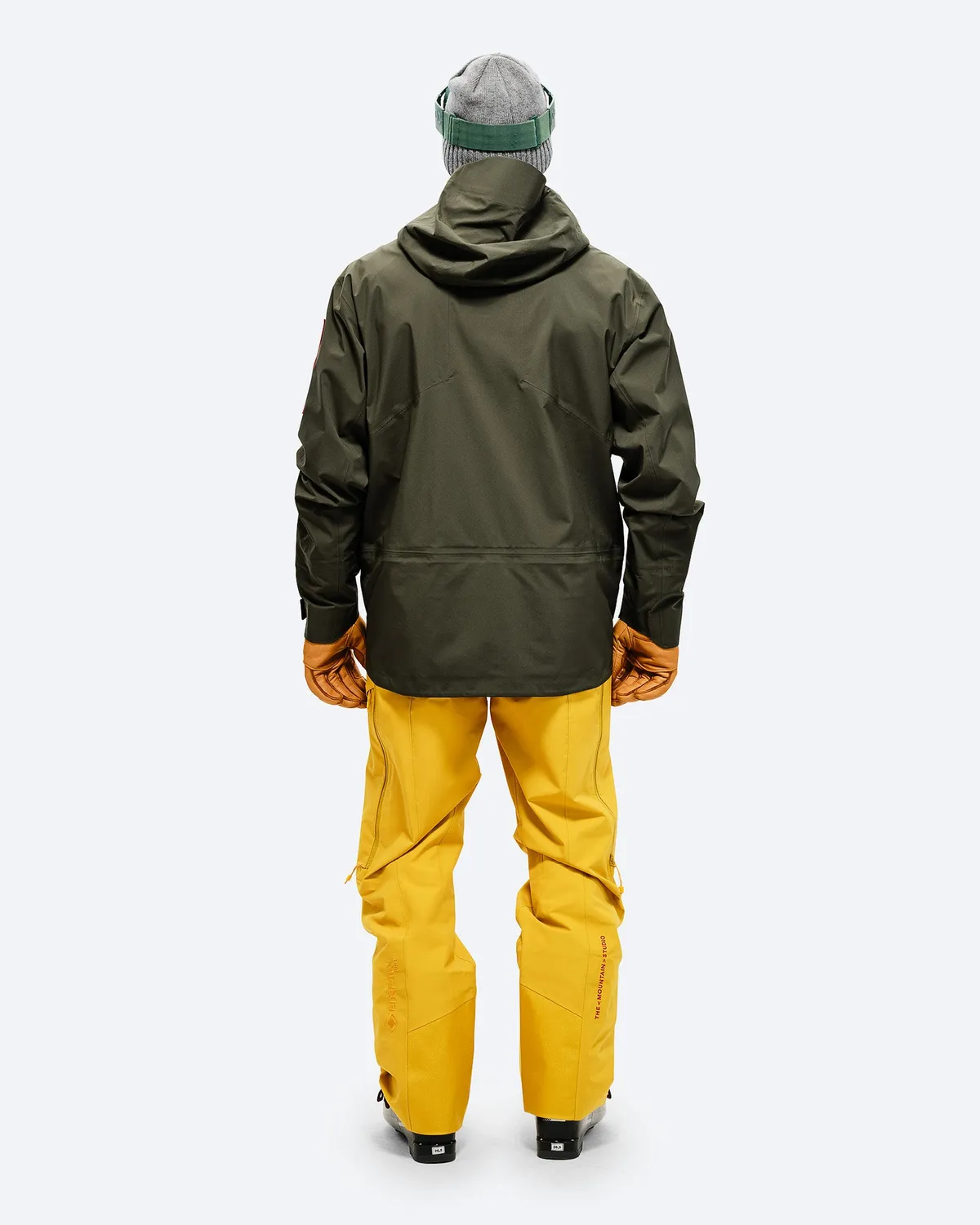 The Mountain Studio Y-1 PRO GORE-TEX skallbukse Nugget Gold