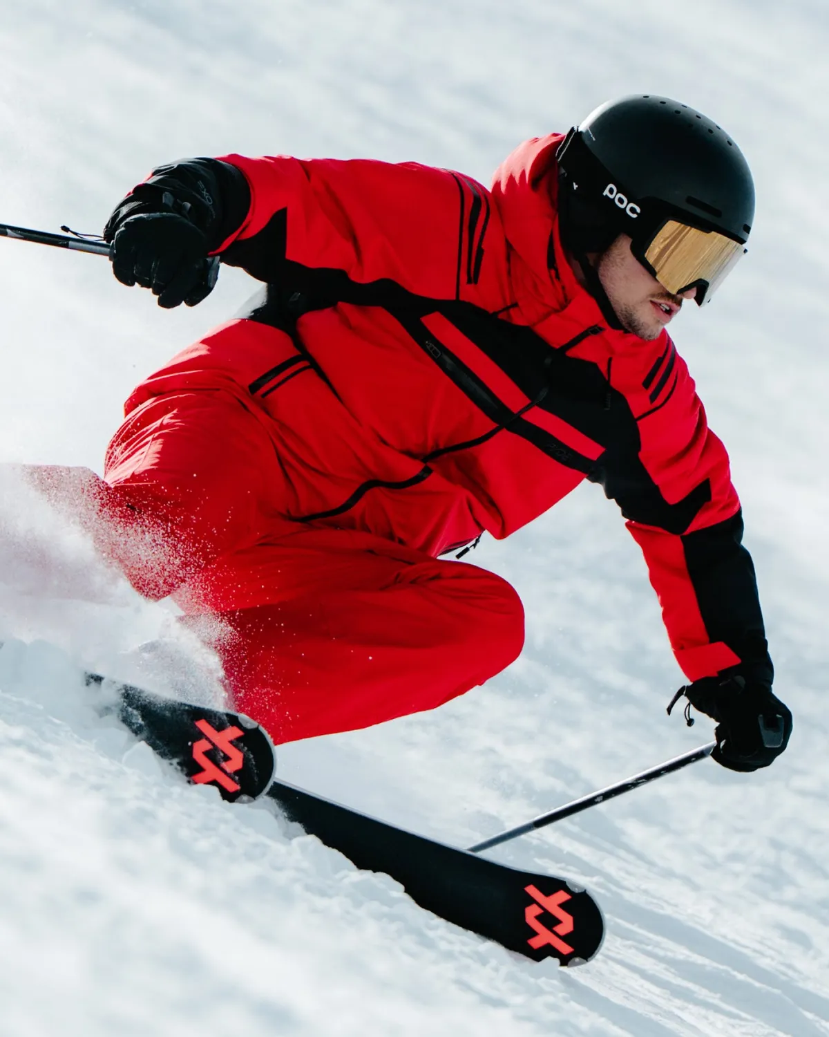 Spyder Dare skibukse Spyder Red 30K vanntett