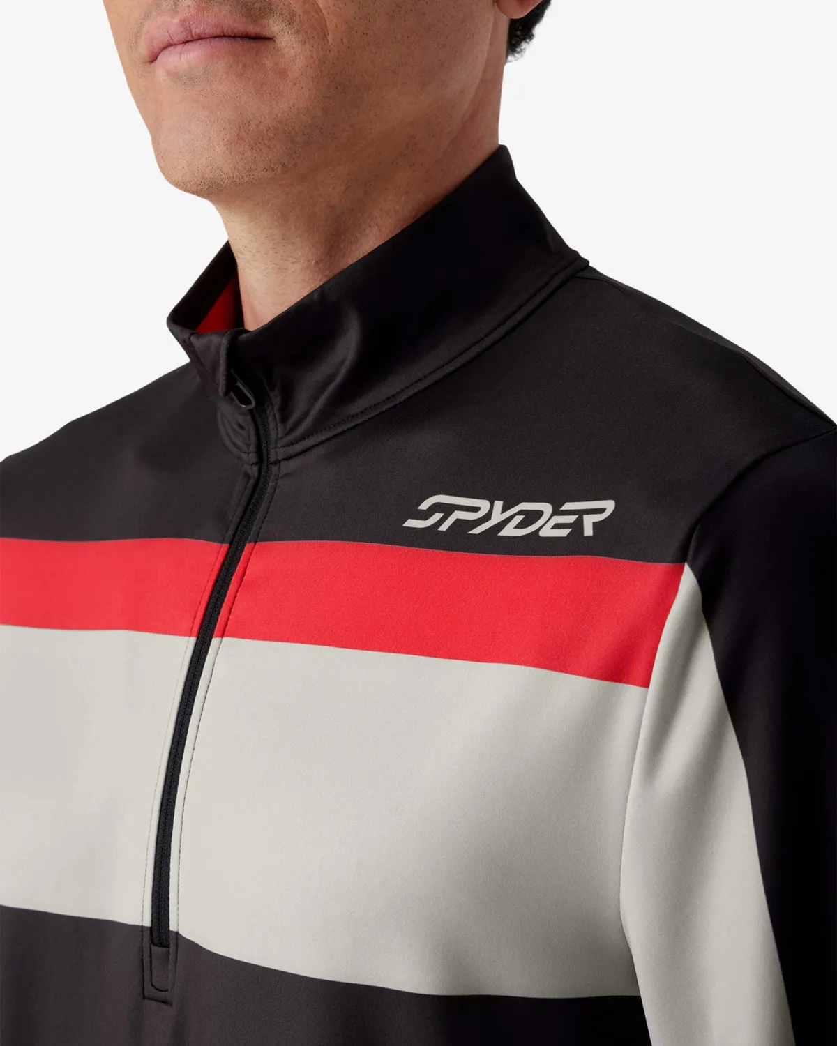 Spyder Podium quarter zip genser herre svart