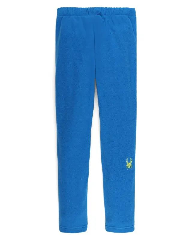 Spyder Speed Fleece fleecebukse barn kobolt varm