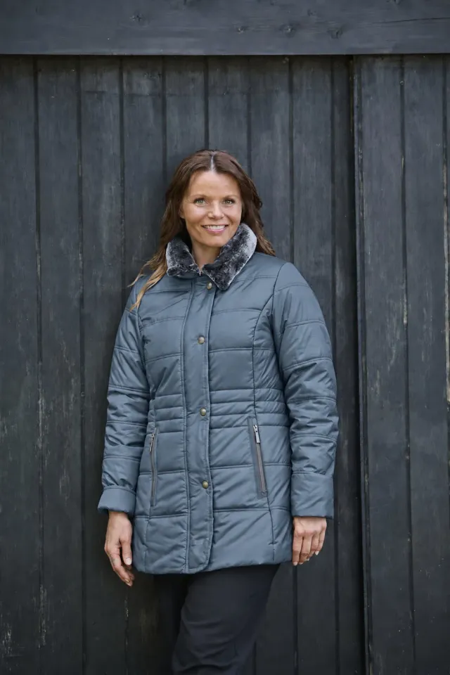 Windfield Mille vinterjakke gray-green resirkulert
