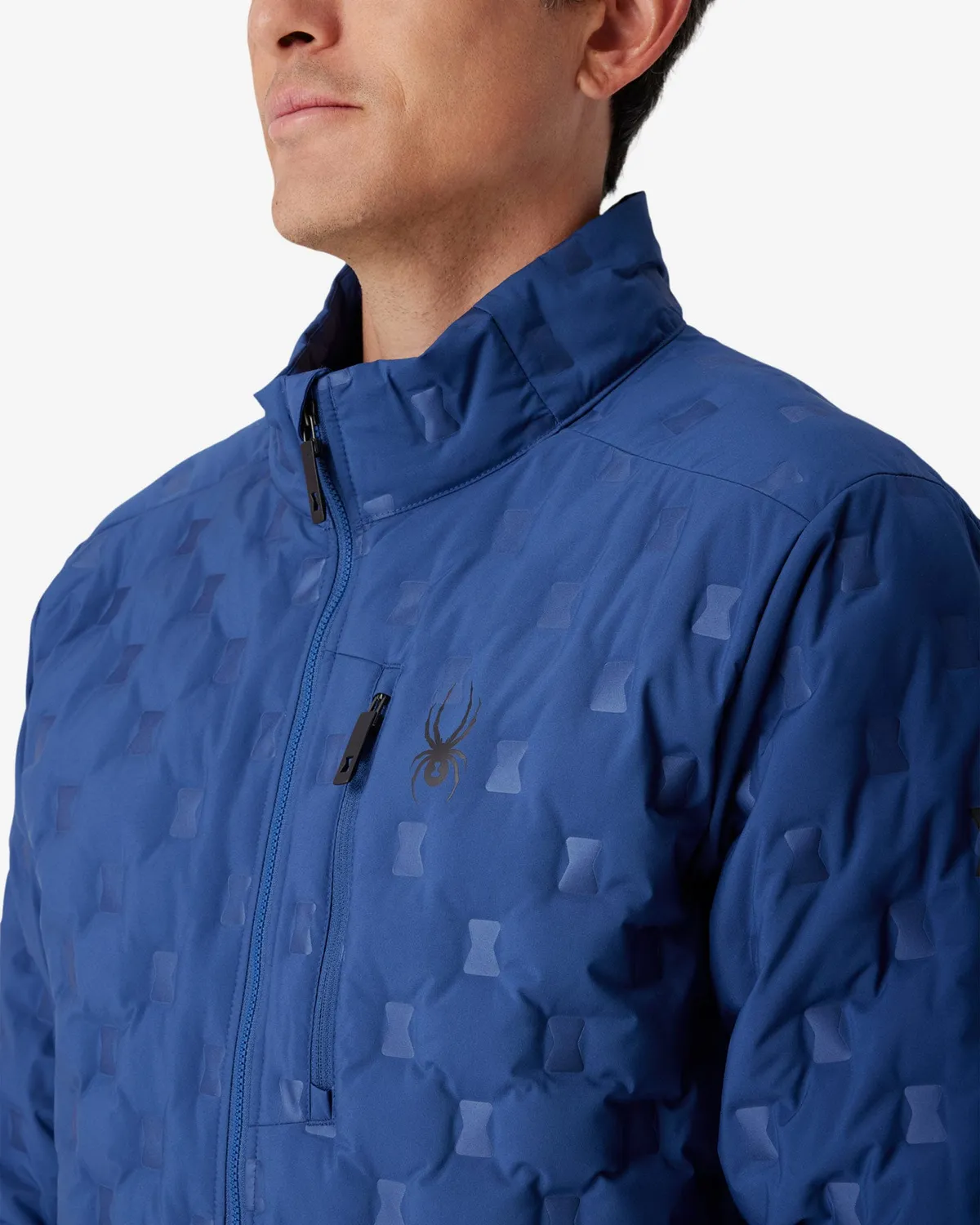 Spyder Zenith dunjakke indigo herre 700 fill