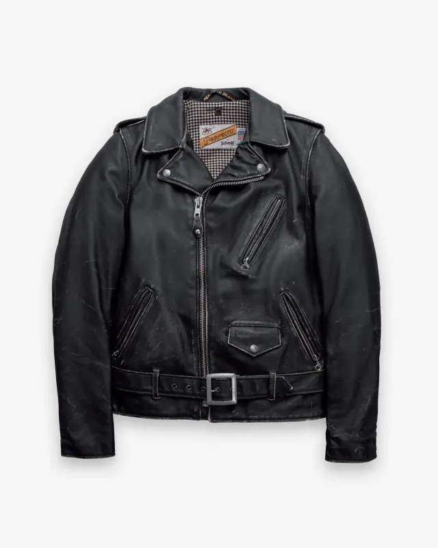 Schott NYC PER70 skinnjakke svart vintage