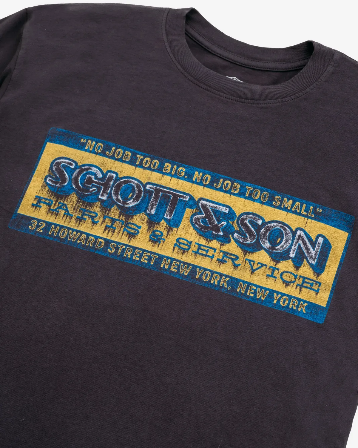 Schott NYC TSONS1 t-skjorte vintage bomull