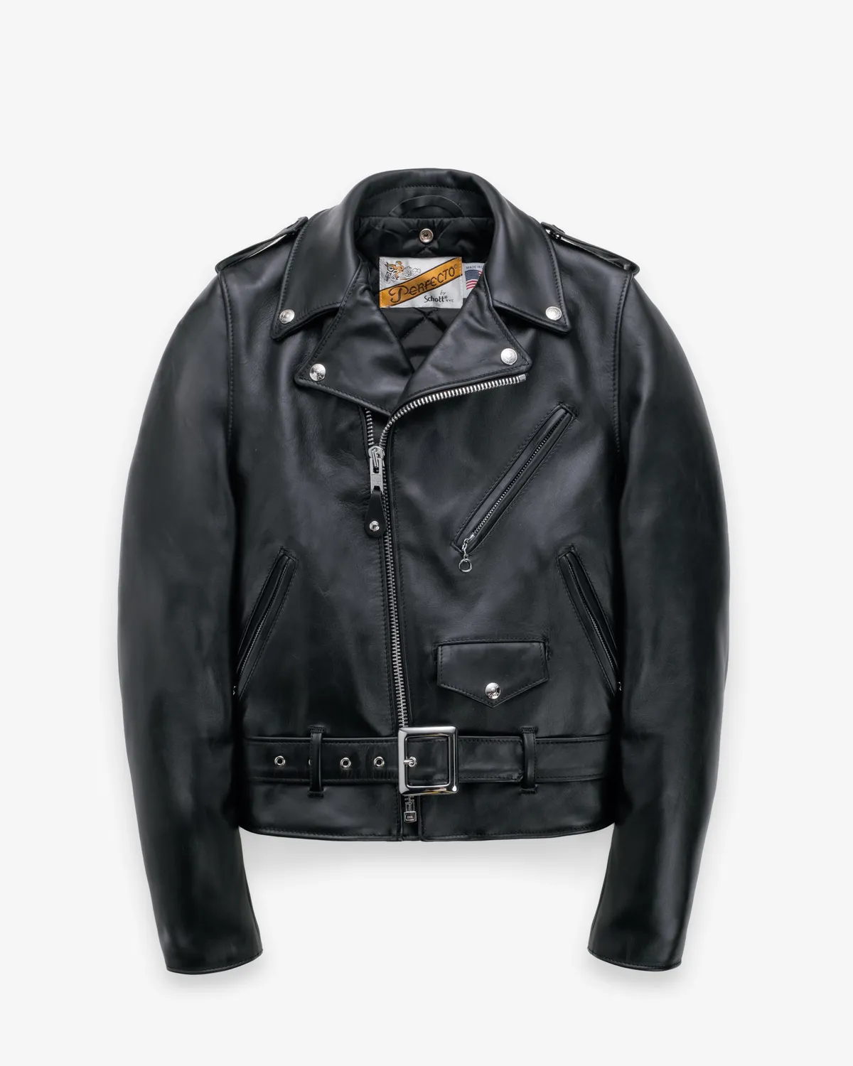 Schott NYC 118 jakke svart 28 tommer lang