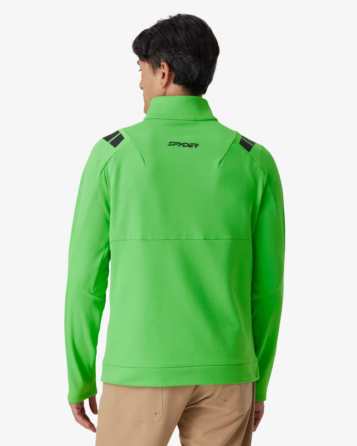 Spyder Speed Fleece genser herre Strobe Green stretch