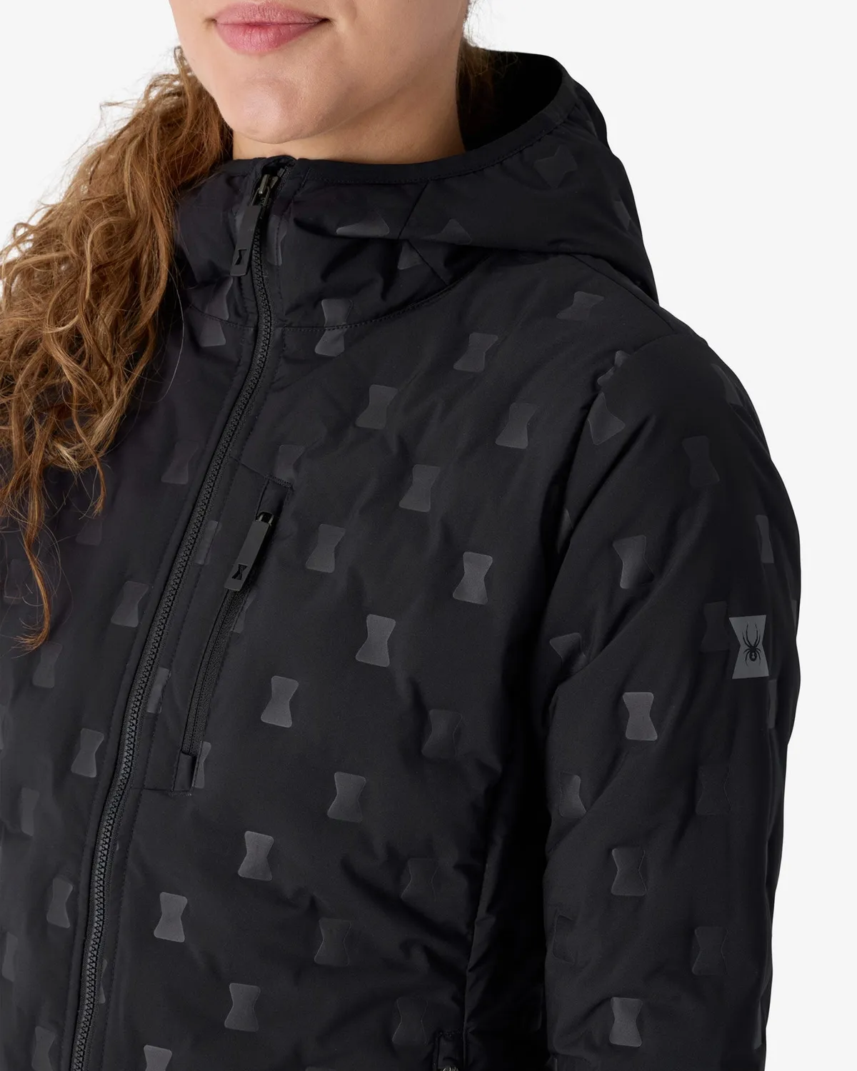 Spyder Zenith dunjakke dame svart 700 fill