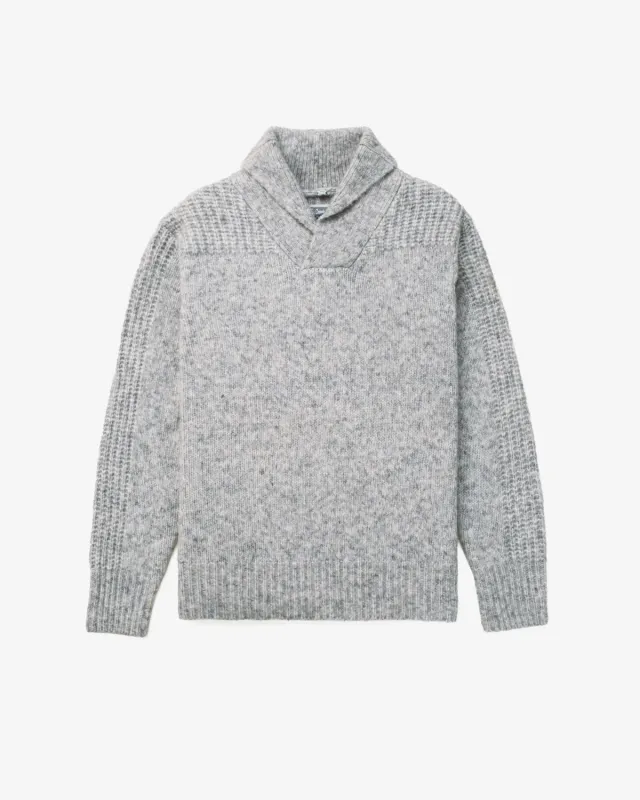 Schott NYC SW2231 sjalkrage genser cloud ullblanding