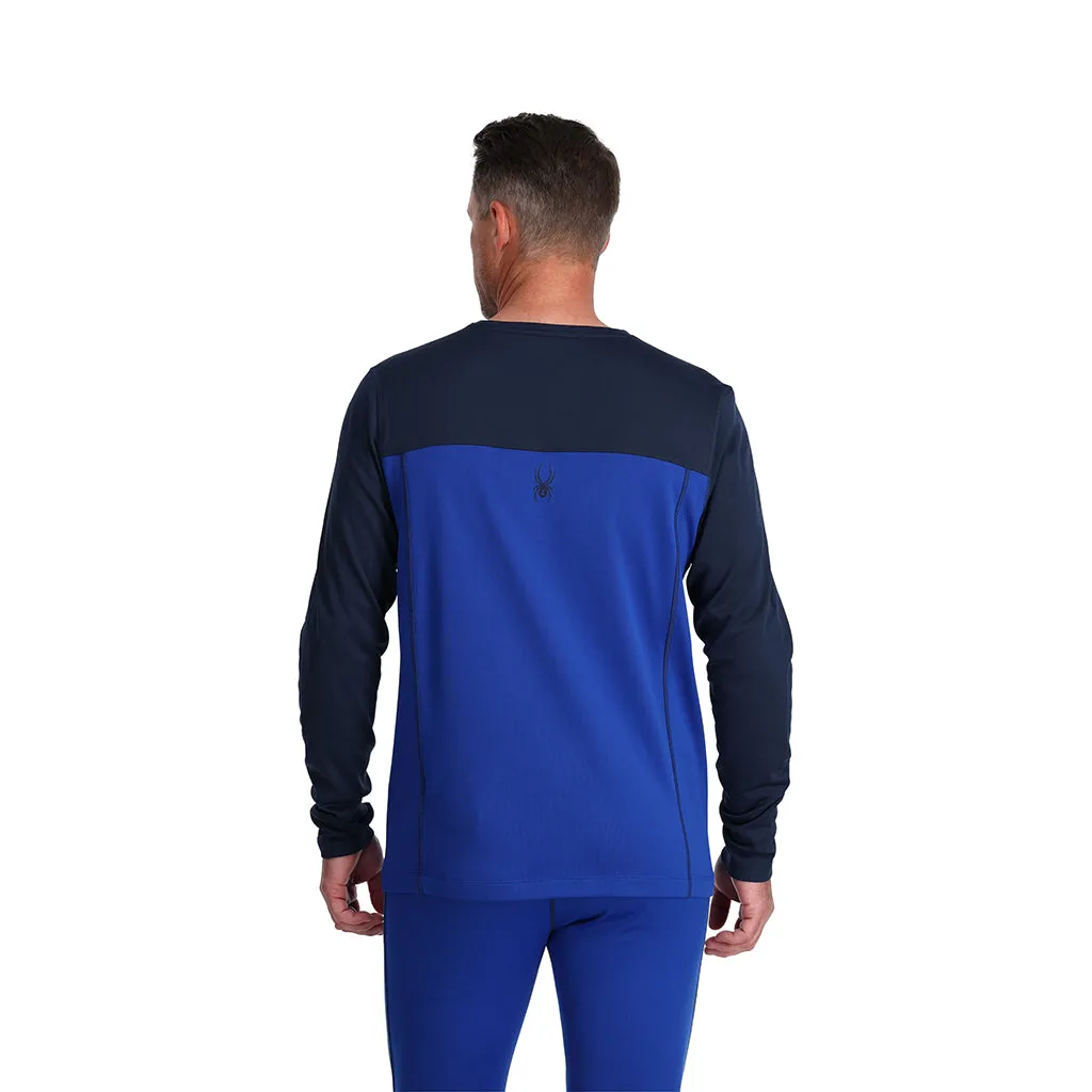 Spyder Charger Crew understøysgenser electric blue M UPF50+