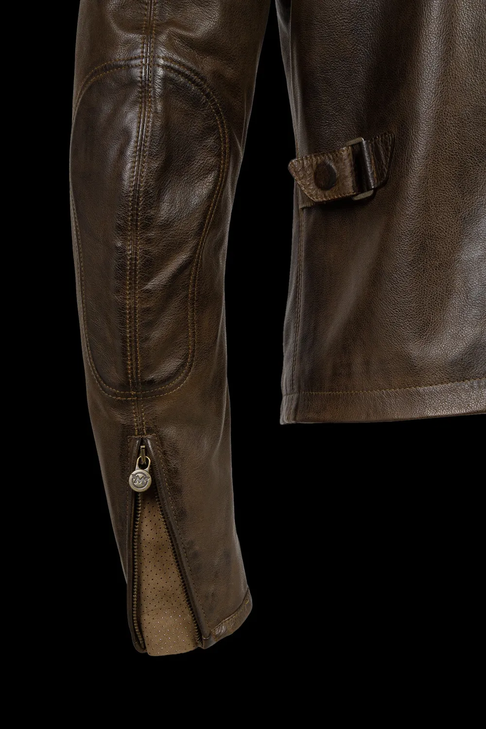 Matchless Osborne Blouson skinnjakke antique brown
