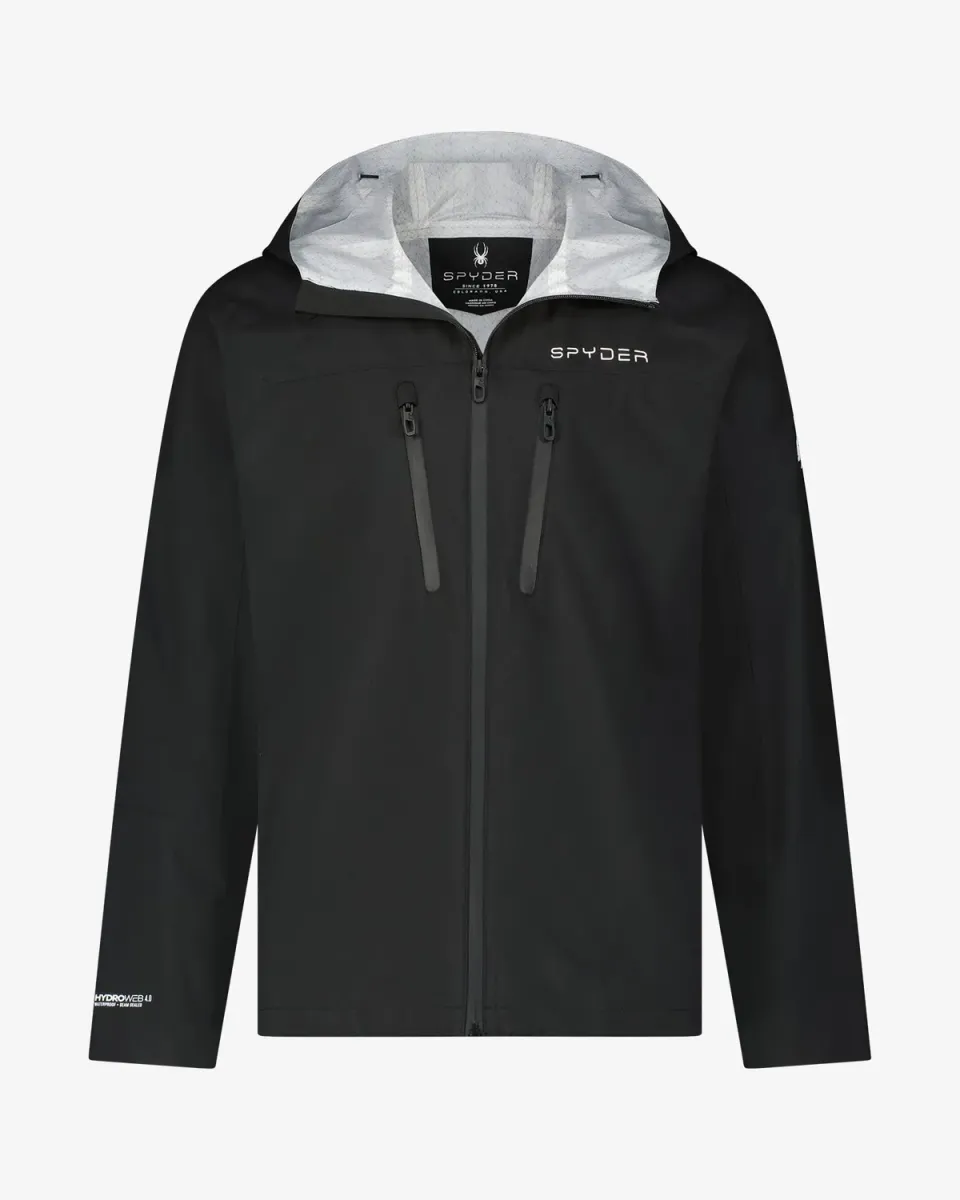 Spyder Overcast regnjakke Black – vanntett