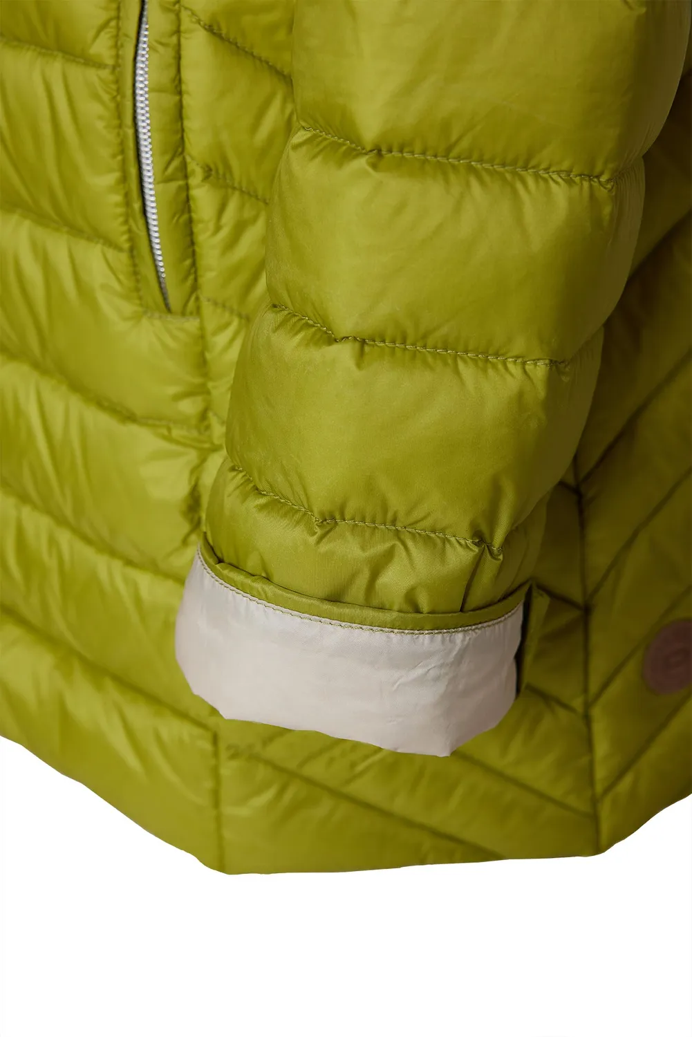 Danwear Albina Light Down dunjakke Lime/Sand