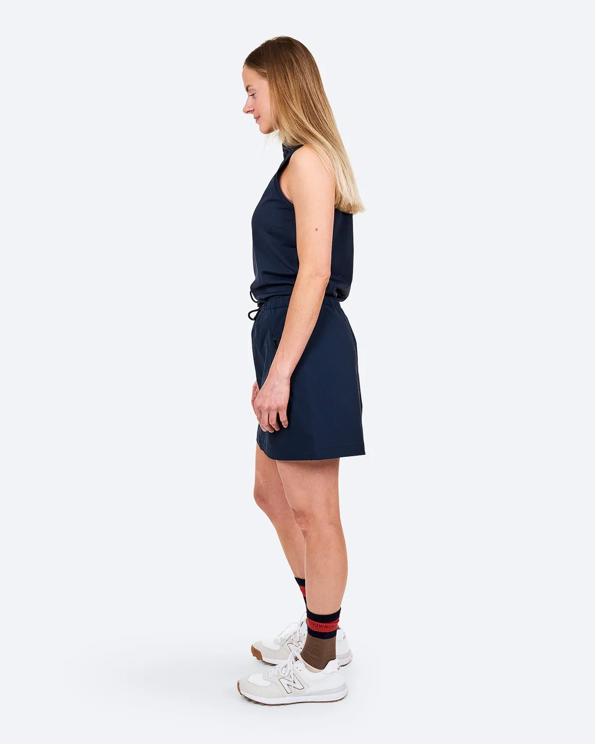 The Mountain Studio L-17 W skjørt Sky Captain med shorts