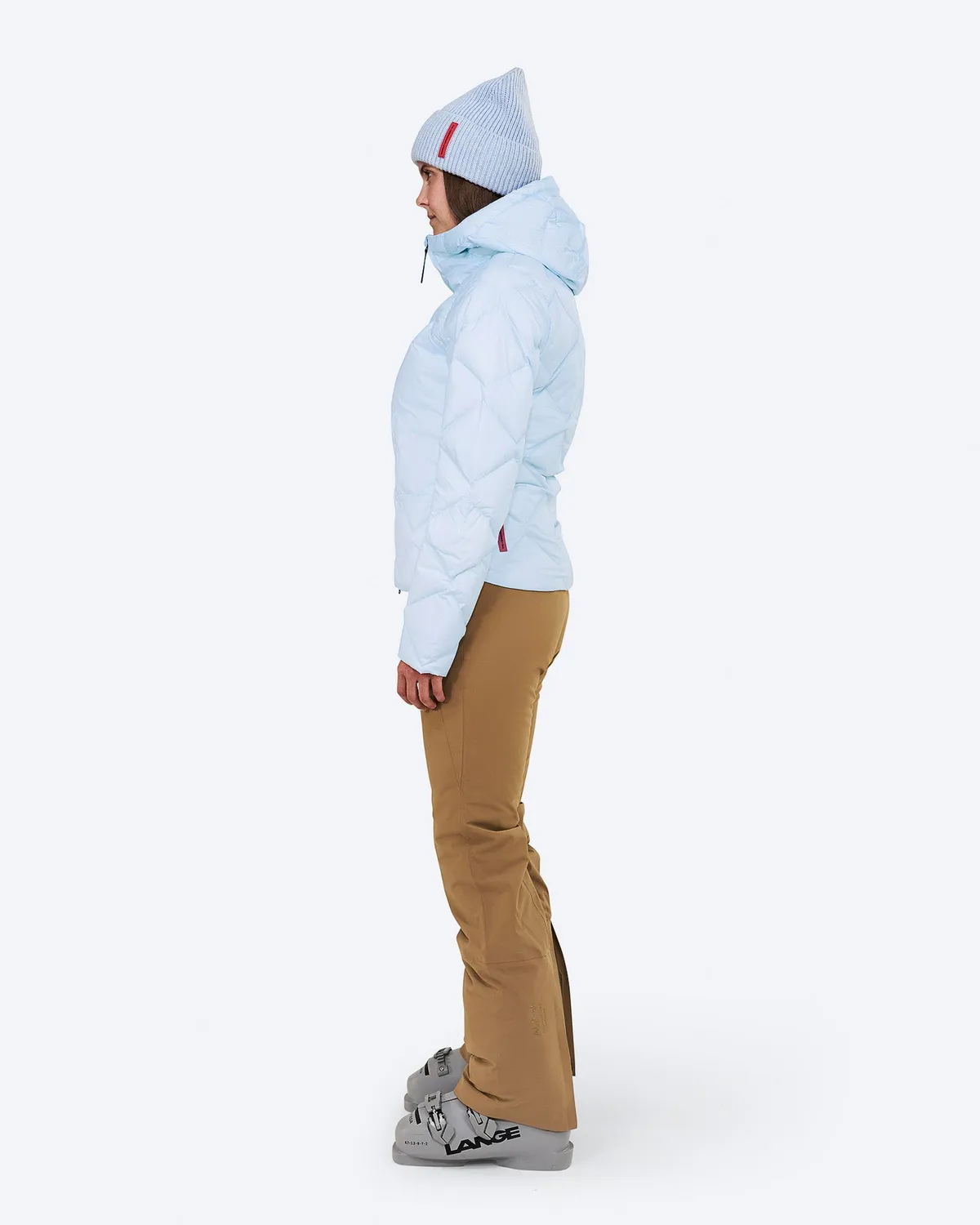 The Mountain Studio D-9 WUL dunjakke Ice Water lett