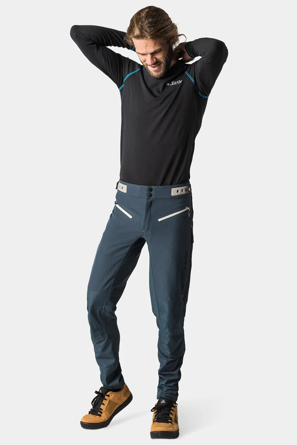 Dirtlej Trailscout Long Flex sykkelbukse herre blacklabel