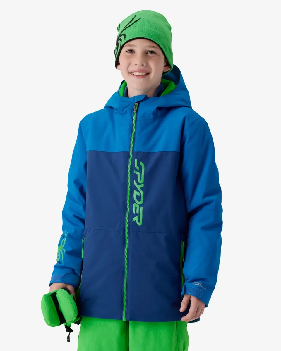 Spyder Slash skijakke gutt Indigo 10K