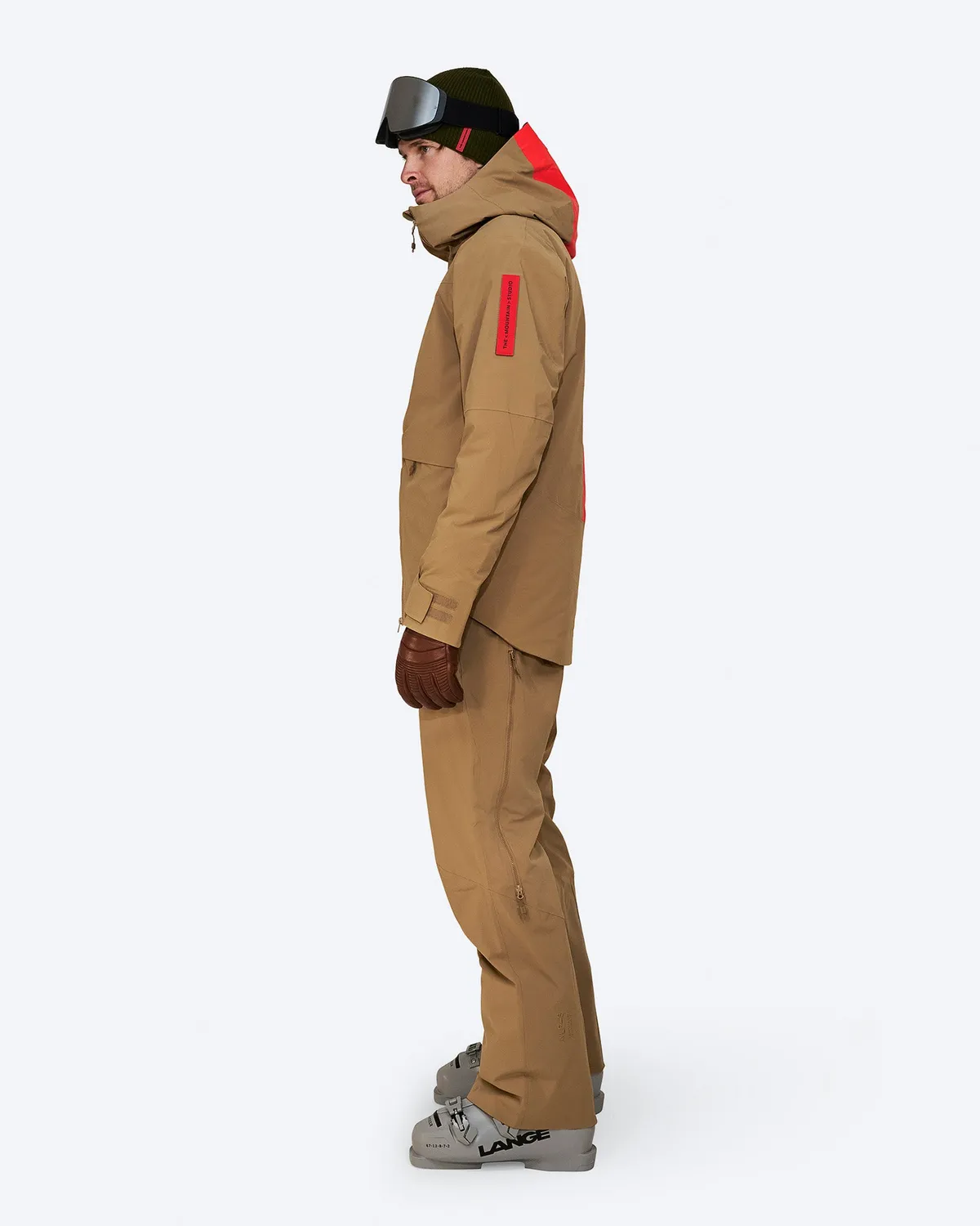 The Mountain Studio Z-5 skijakke Otter-Grenadine isolert