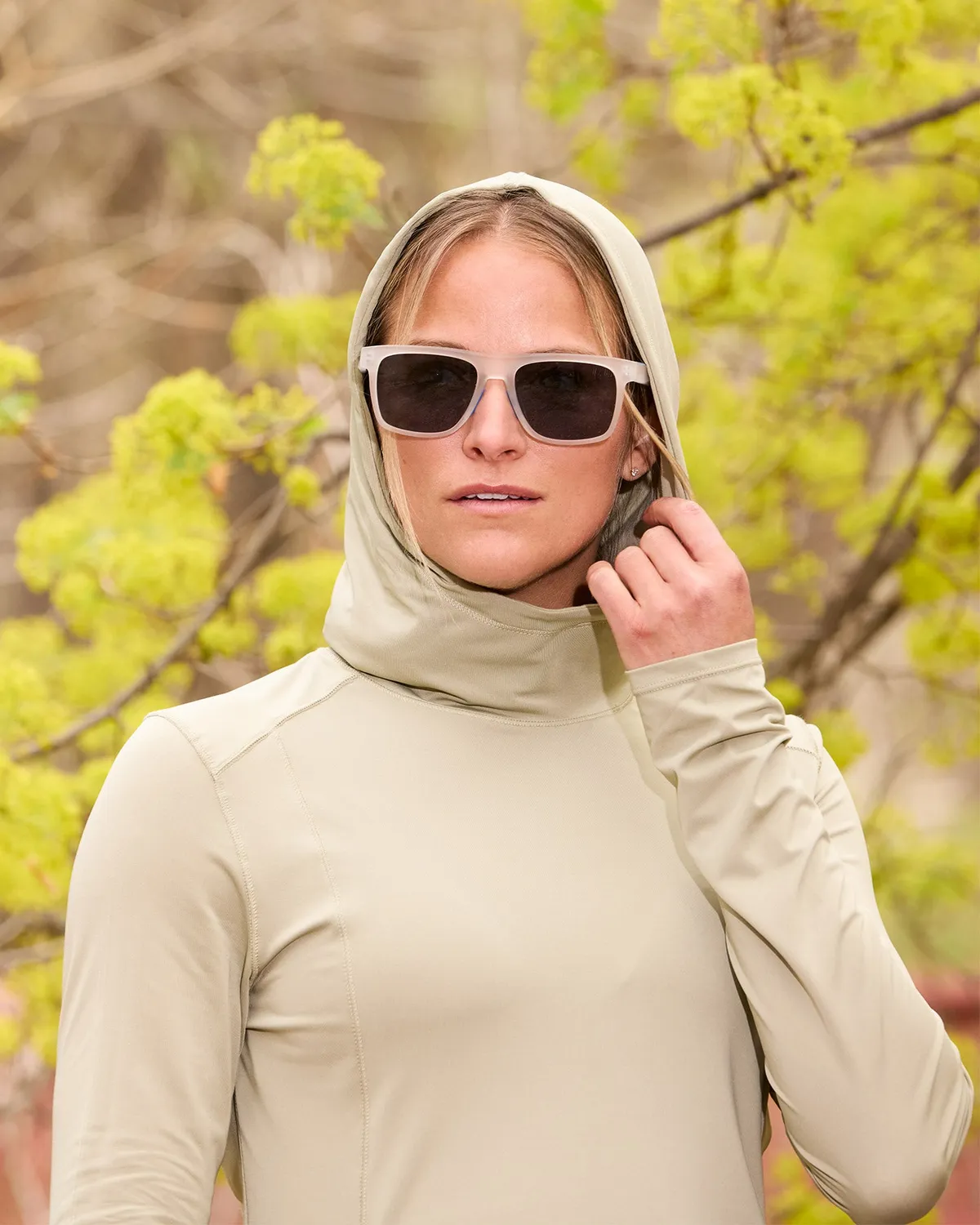 Spyder Sunbeam hoodie dame grønn UPF 30