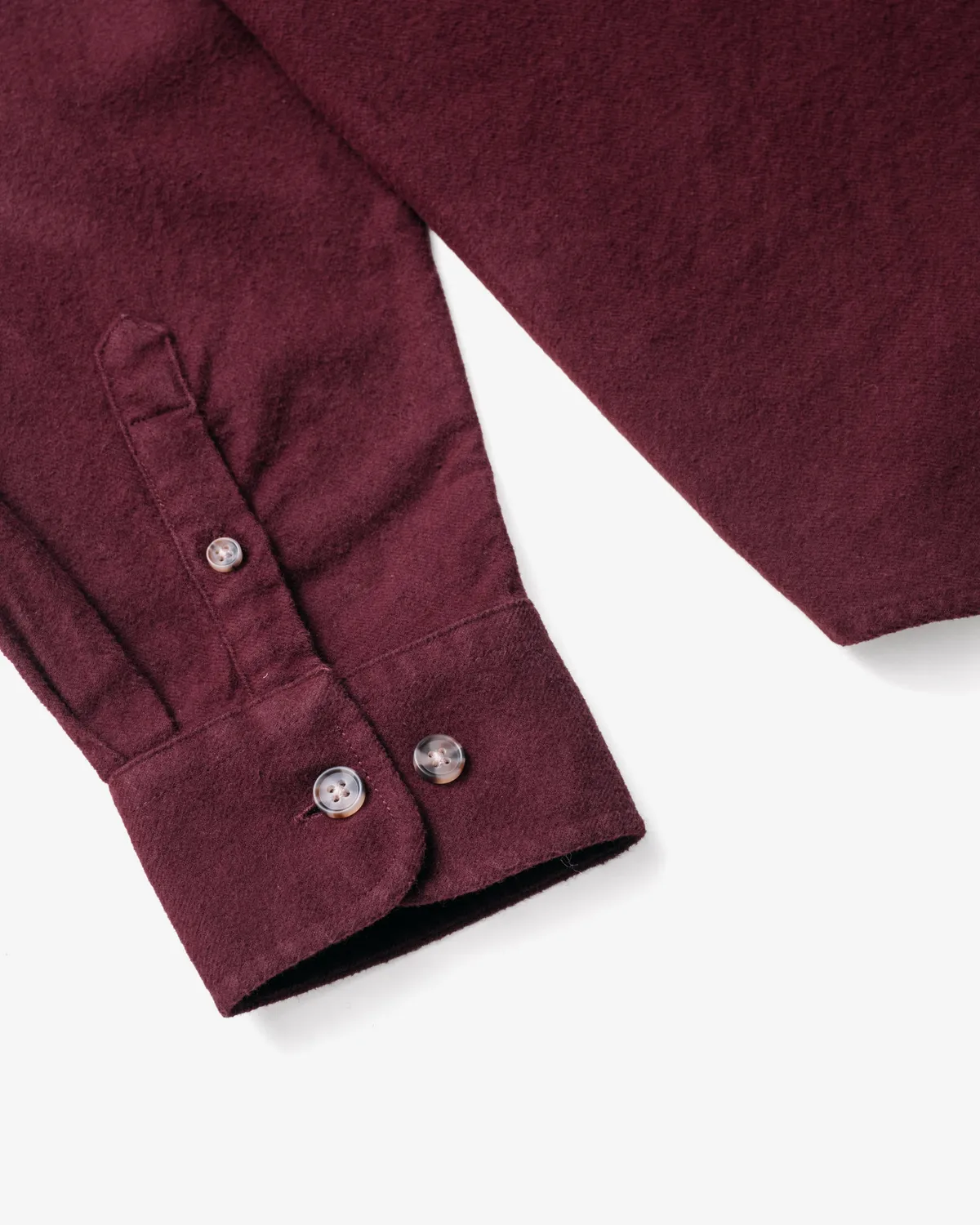 Schott NYC SH2120 flanellskjorte burgunder bomull