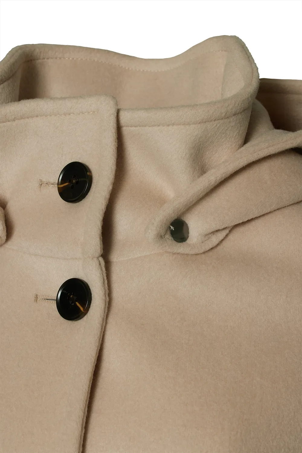 Danwear Windfield Jade vinterjakke Sand ullmiks