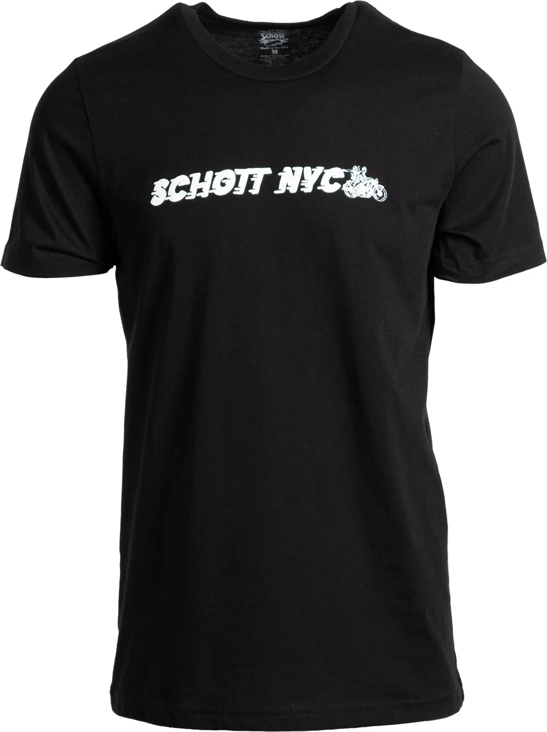 Schott NYC TLOSA1 t-skjorte svart bomull