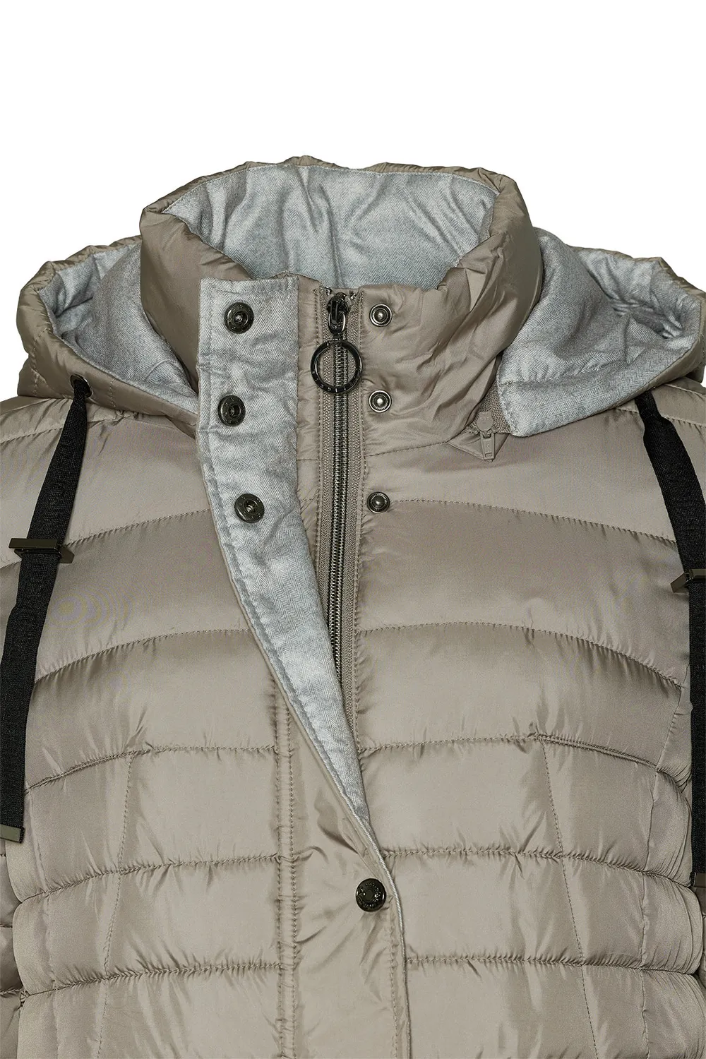 Windfield Jova vinterjakke dame taupe kort