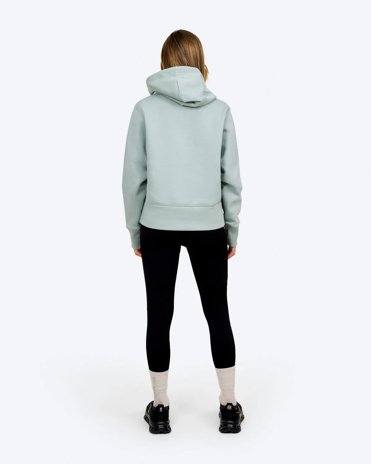 The Mountain Studio H-8 W hoodie Slate Gray økologisk