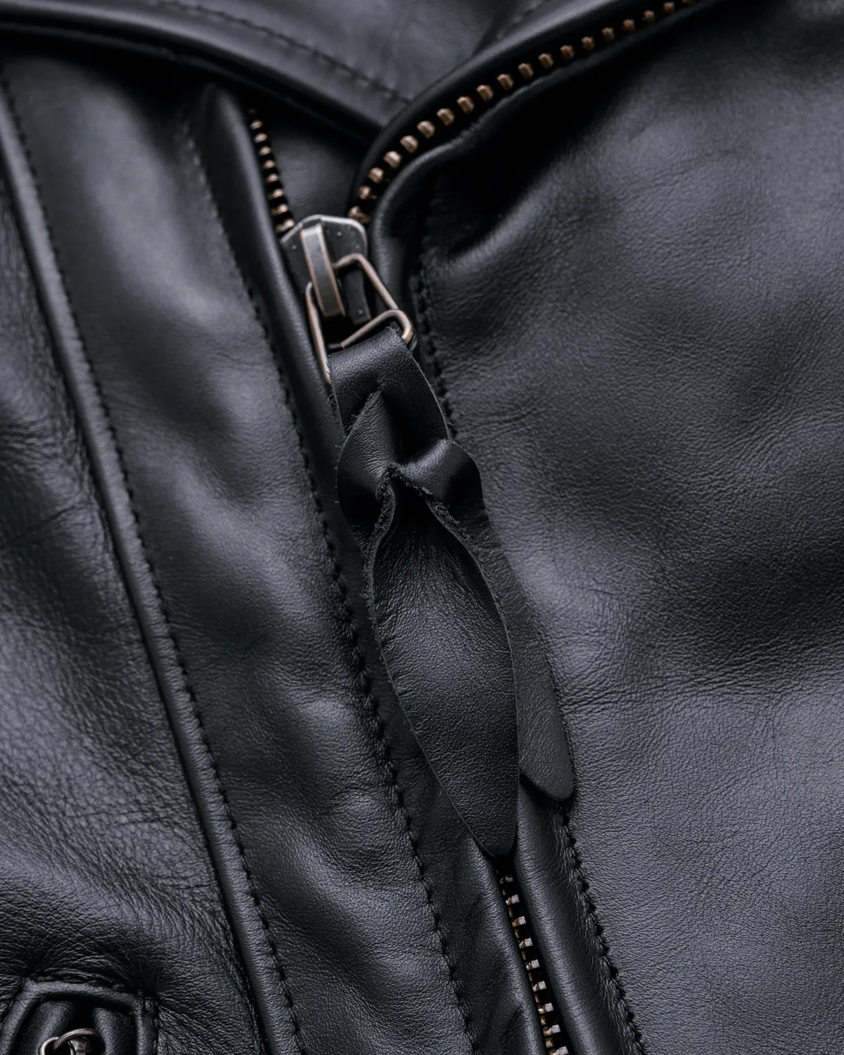 Schott NYC JD1 Dean skinnjakke Black steerhide