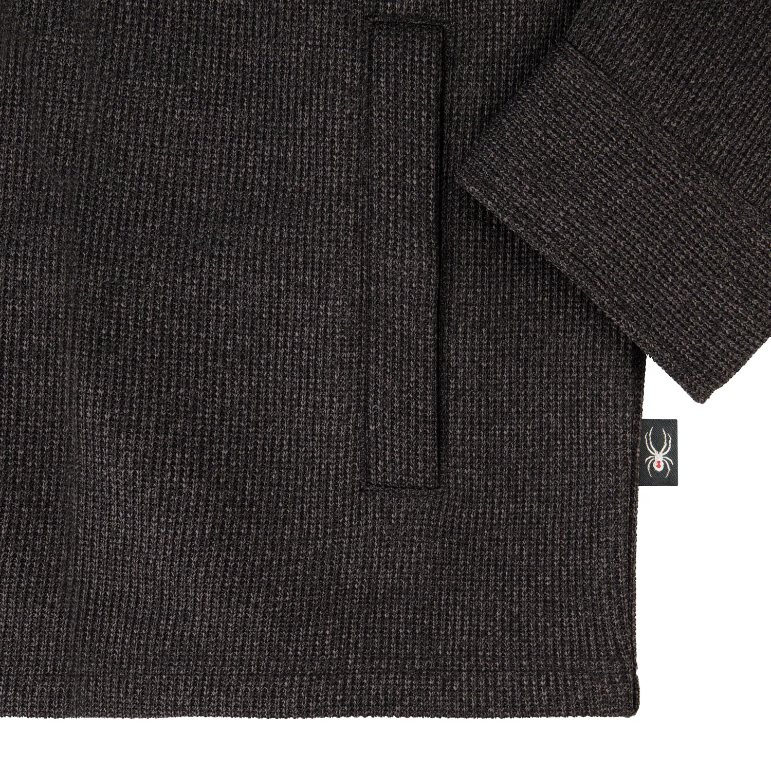 Spyder Sweater Fleece skjortejakke herre Pewter