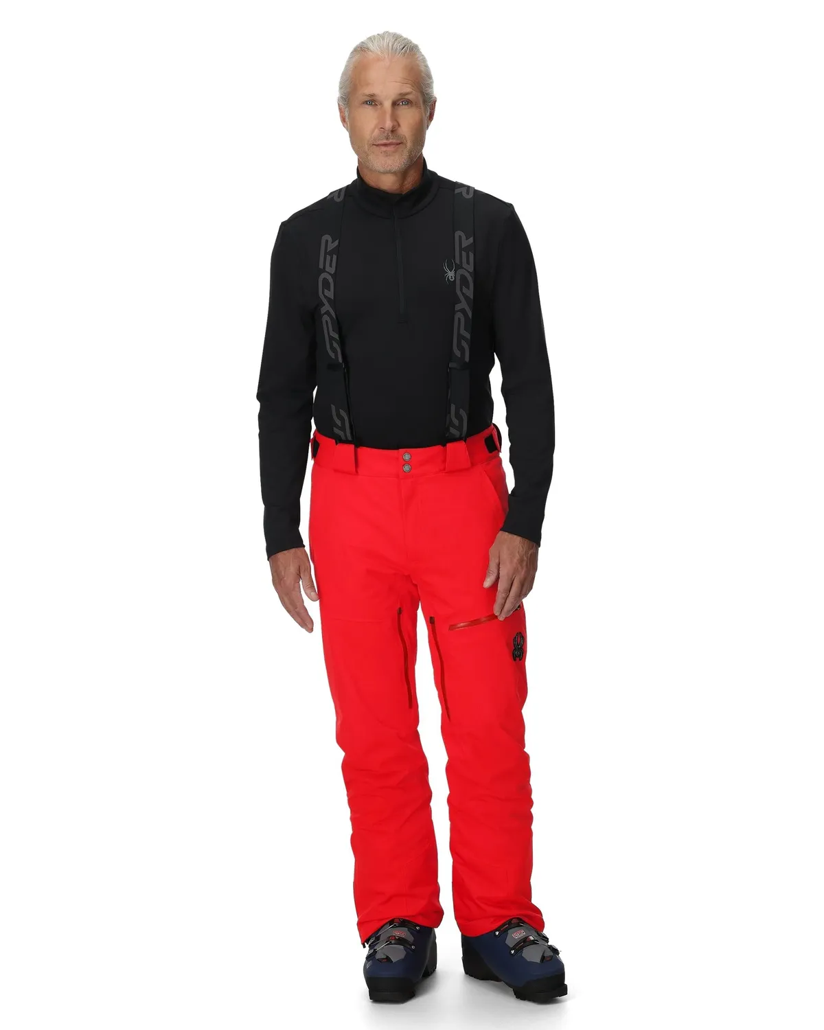 Spyder Dare skibukse herre spyder red 30K