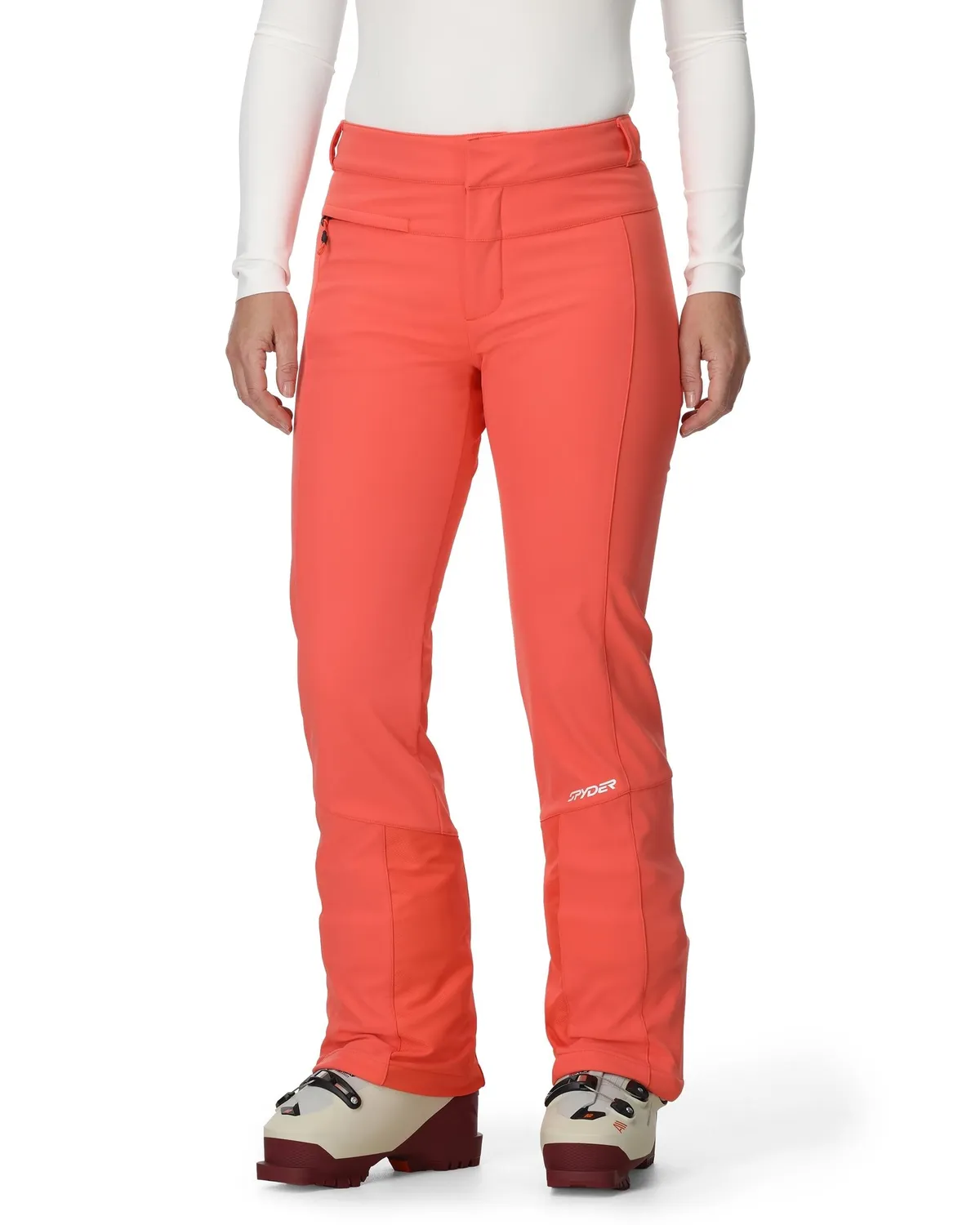 Spyder Orb skallbukse dame coral haze vanntett 10k