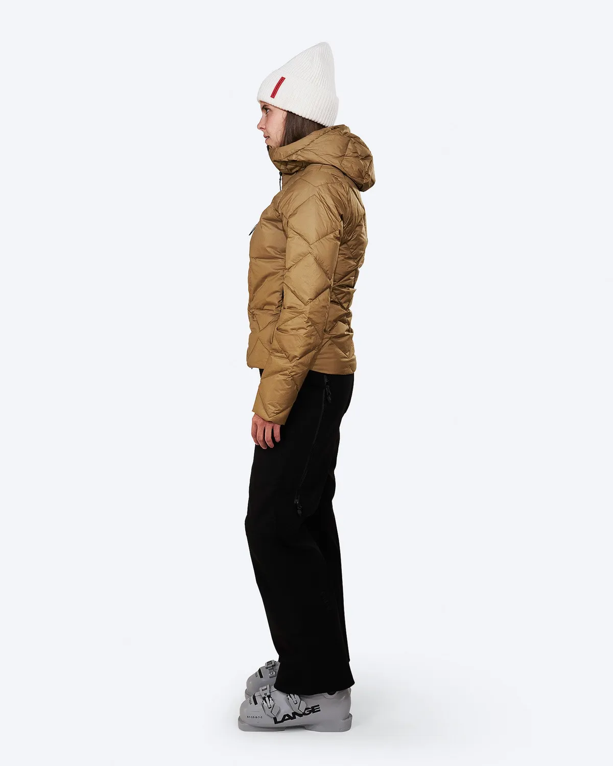 The Mountain Studio D-9 WUL dunjakke dame Otter lett