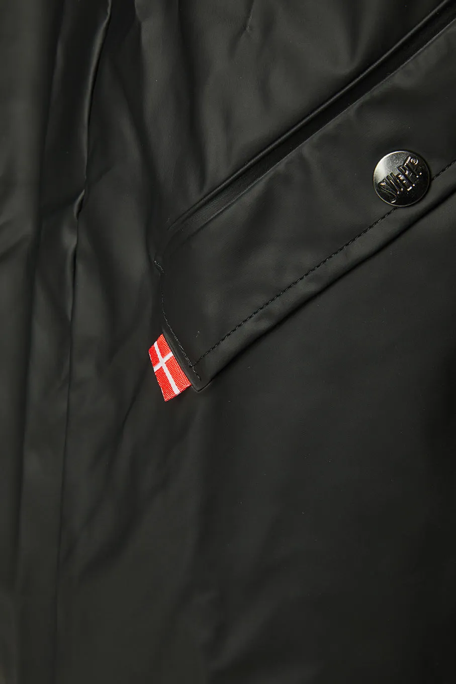 Windfield Liesa regnjakke black vanntett 5000 mm