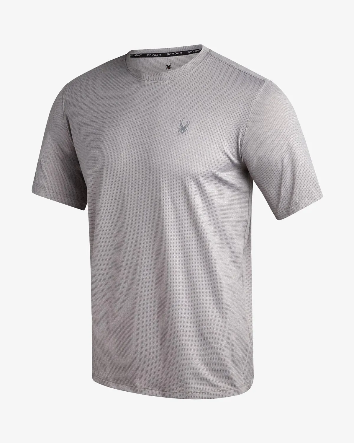 Spyder Short Sleeve t-skjorte light gray – stretch