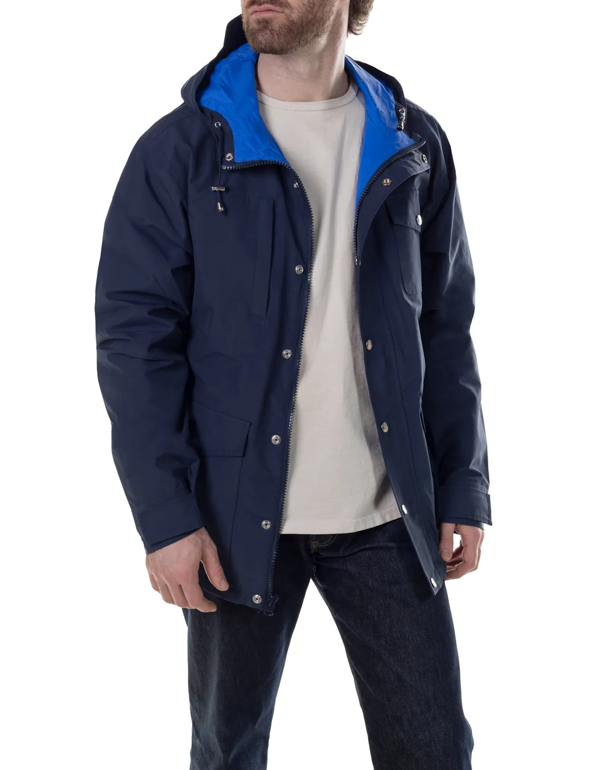 Schott NYC 8214 vindjakke vanntett navy