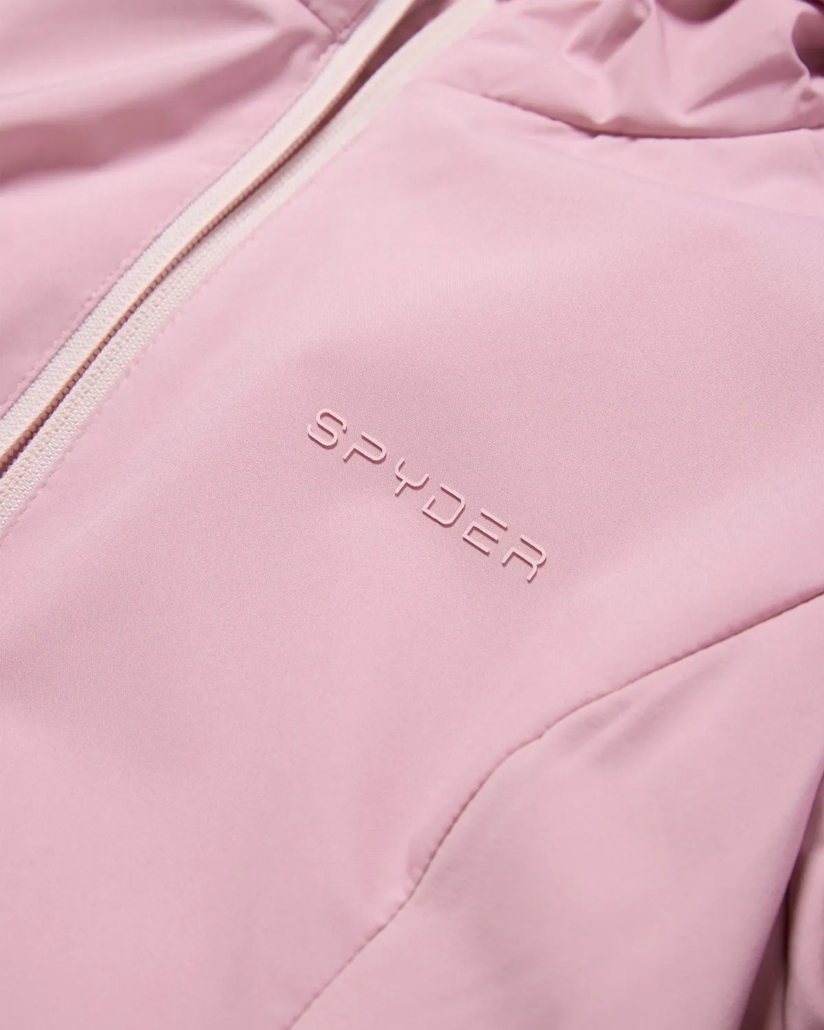 Spyder Spyderlite fleecejakke jente mauve rose