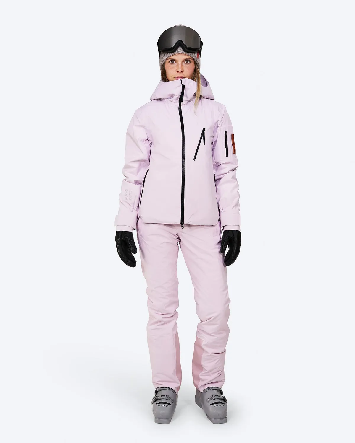 The Mountain Studio P-5 W skibukse isolert Lilac Snow