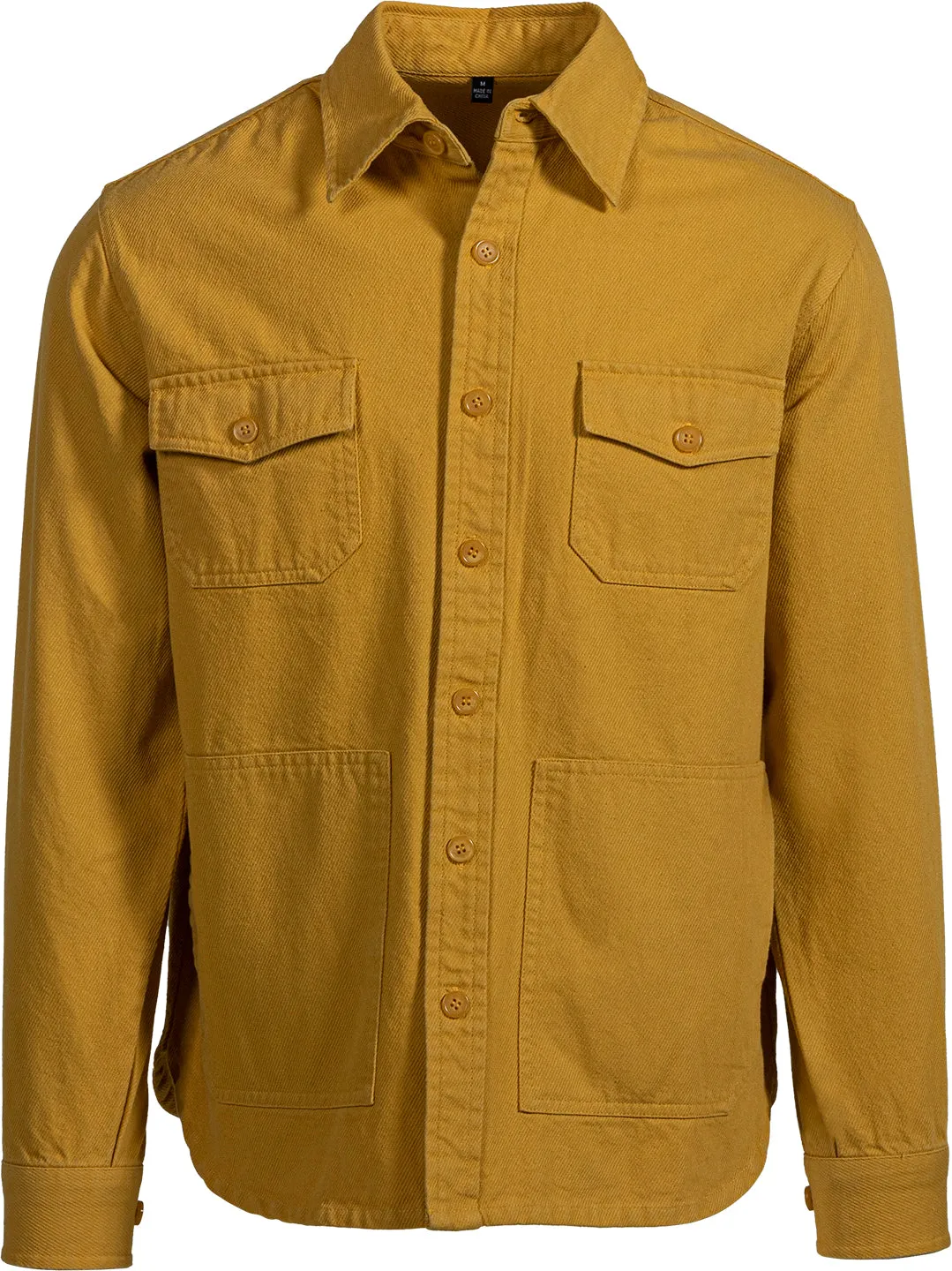Schott NYC 8304 canvas arbeidsjakke gul bomull