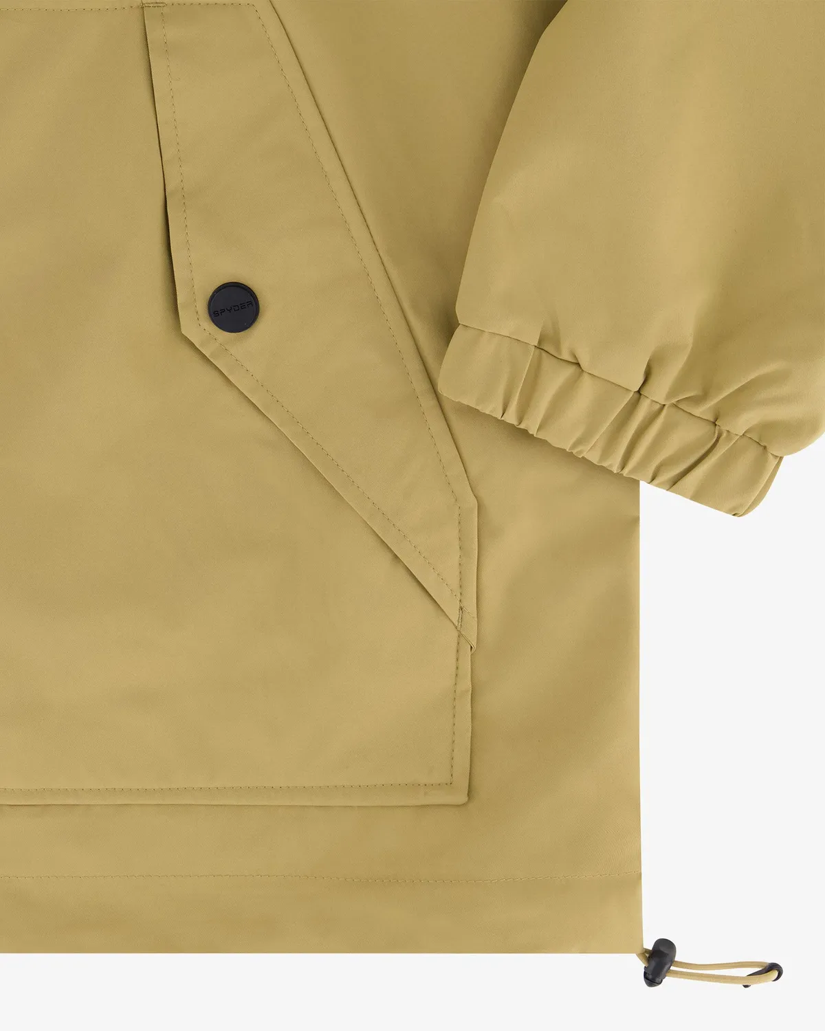 Spyder Gale vindjakke Khaki lett vindsperre