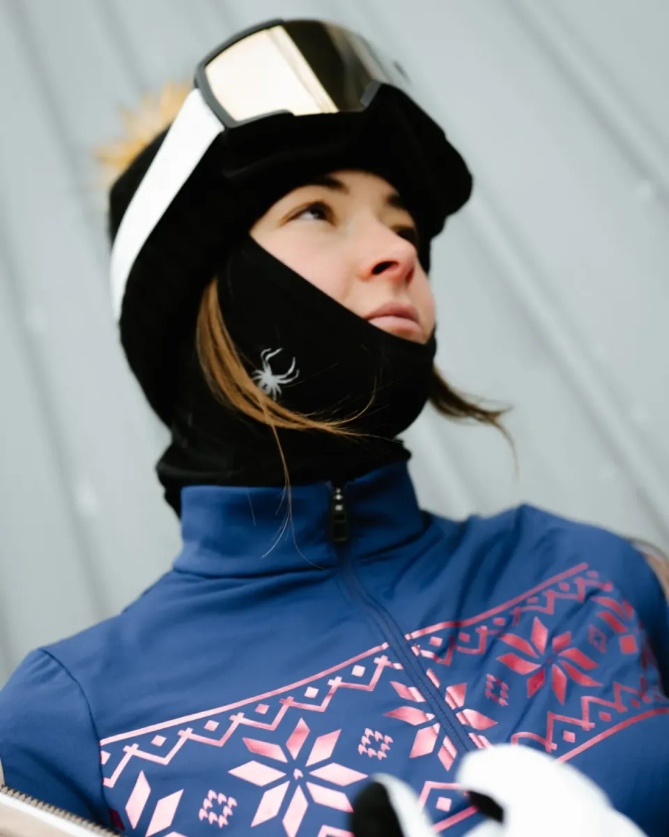 Spyder Pivot balaclava sort fleece UPF30