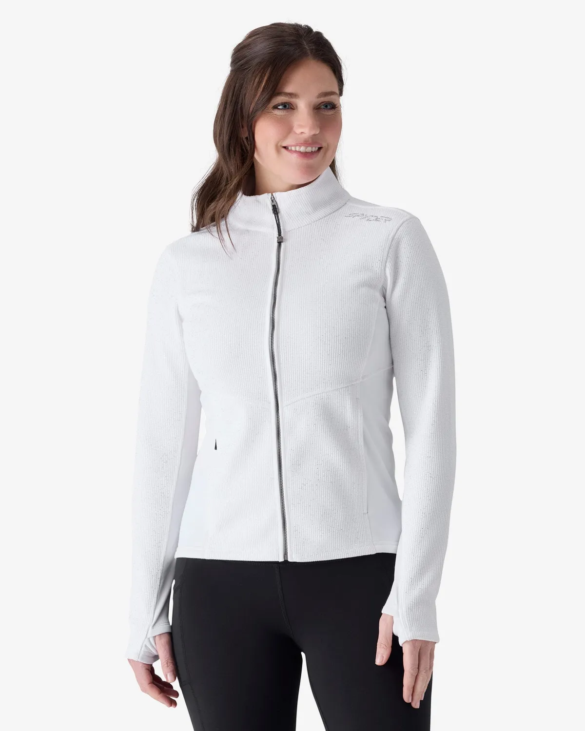 Spyder Luxe fleecejakke svart myk