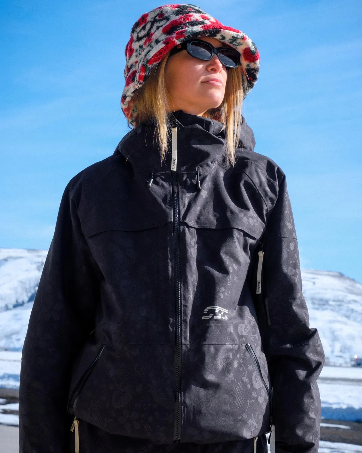 Spyder Society Lift skijakke unisex sort 20K